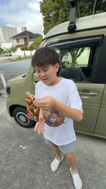 【悲報】アイスを半分くれる優しい息子かと思ったら…ｗｗ